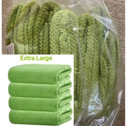 4pcs Extra Large Bath Towels