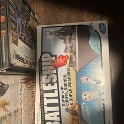 Used Board Games Battleship And Pandemic 