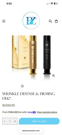 Wrinkle & firming duo