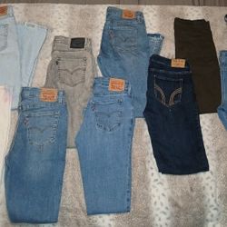 Womens Jeans Sizes 26,27,28