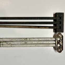 Vintage Swing-Arm Kitchen Towel Racks