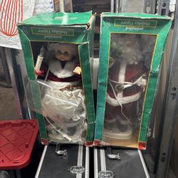 Mr And Mrs Claus Animatronics 