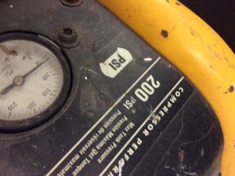 Dewalt air compressor