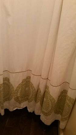 Cost Plus World Market shower curtain