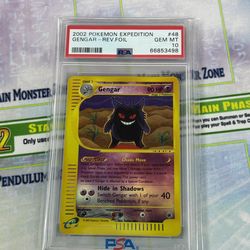 Pokemon Gengar Expedition PSA 10