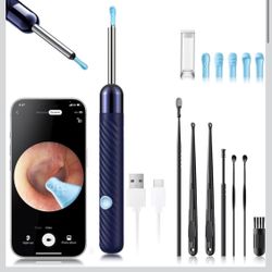 Earwax Remover Tool with 7 Pcs Ear Set with 1080P Camera