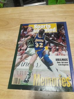 Magic vs. Bird Spoorts illustrated dec 14 1992
