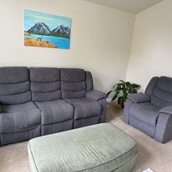 Recliner Couch And Recliner Chair