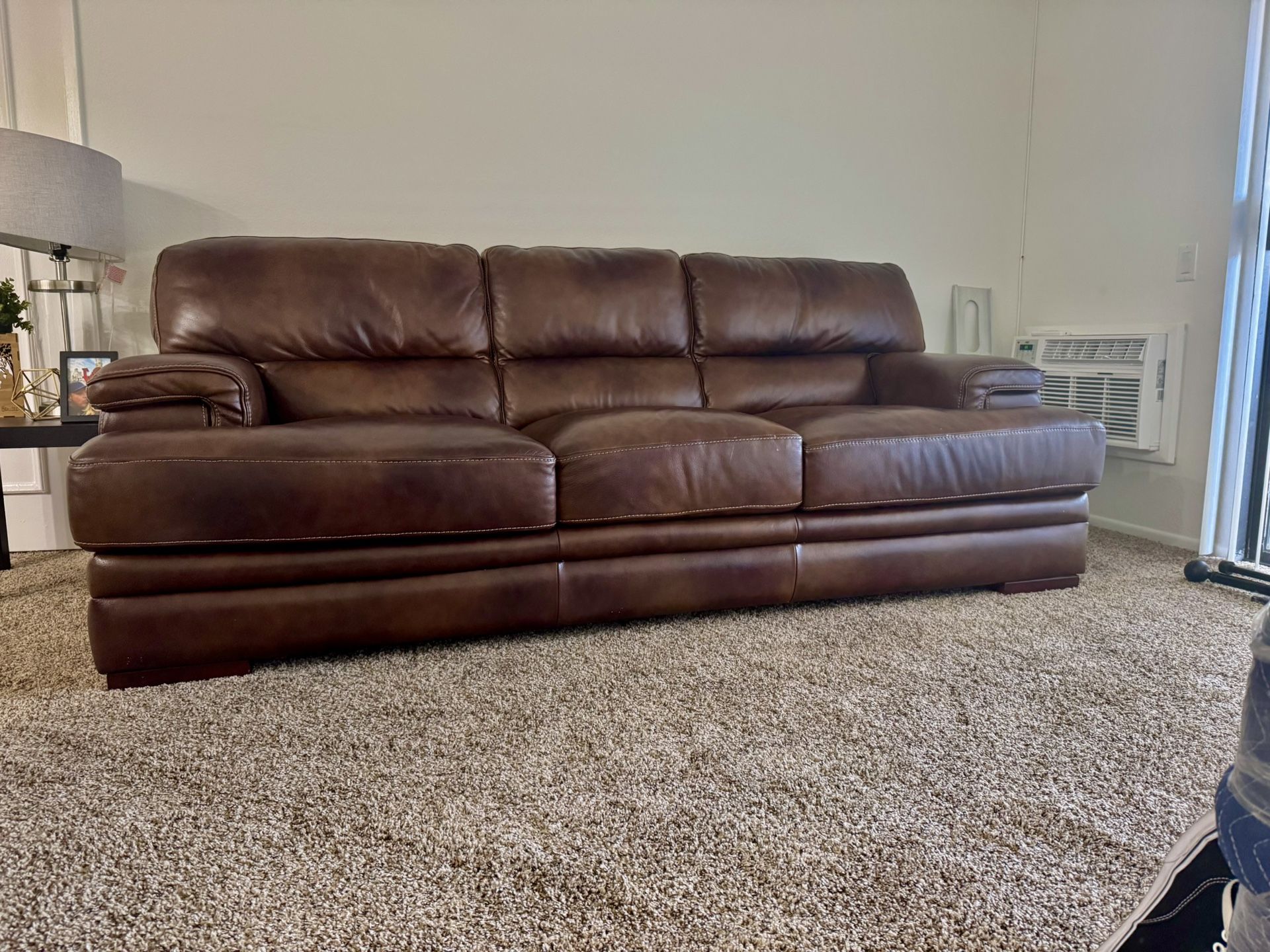 Oversized Leather Chair And Sofa