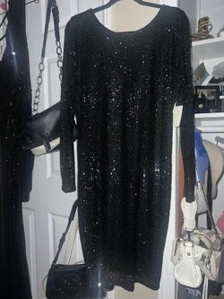 Black Sparkling Dress
