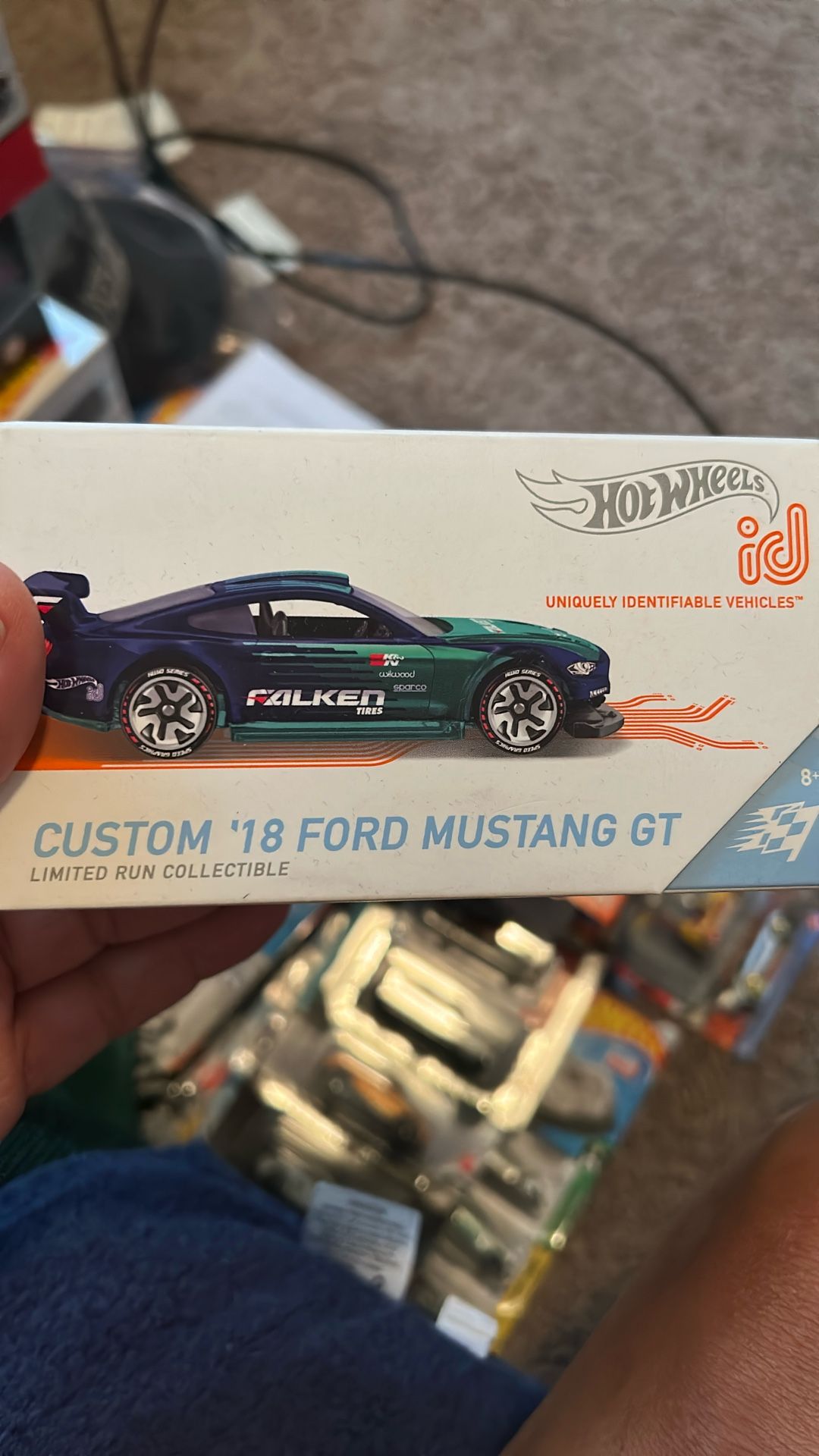 ID 18 Mustang Hot Wheel