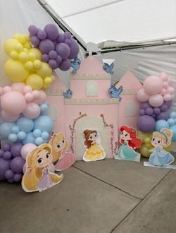 Princess party deco