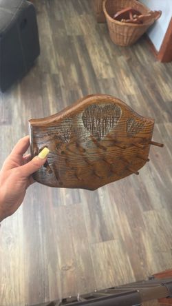 Heart vintage key or trinket holder!
