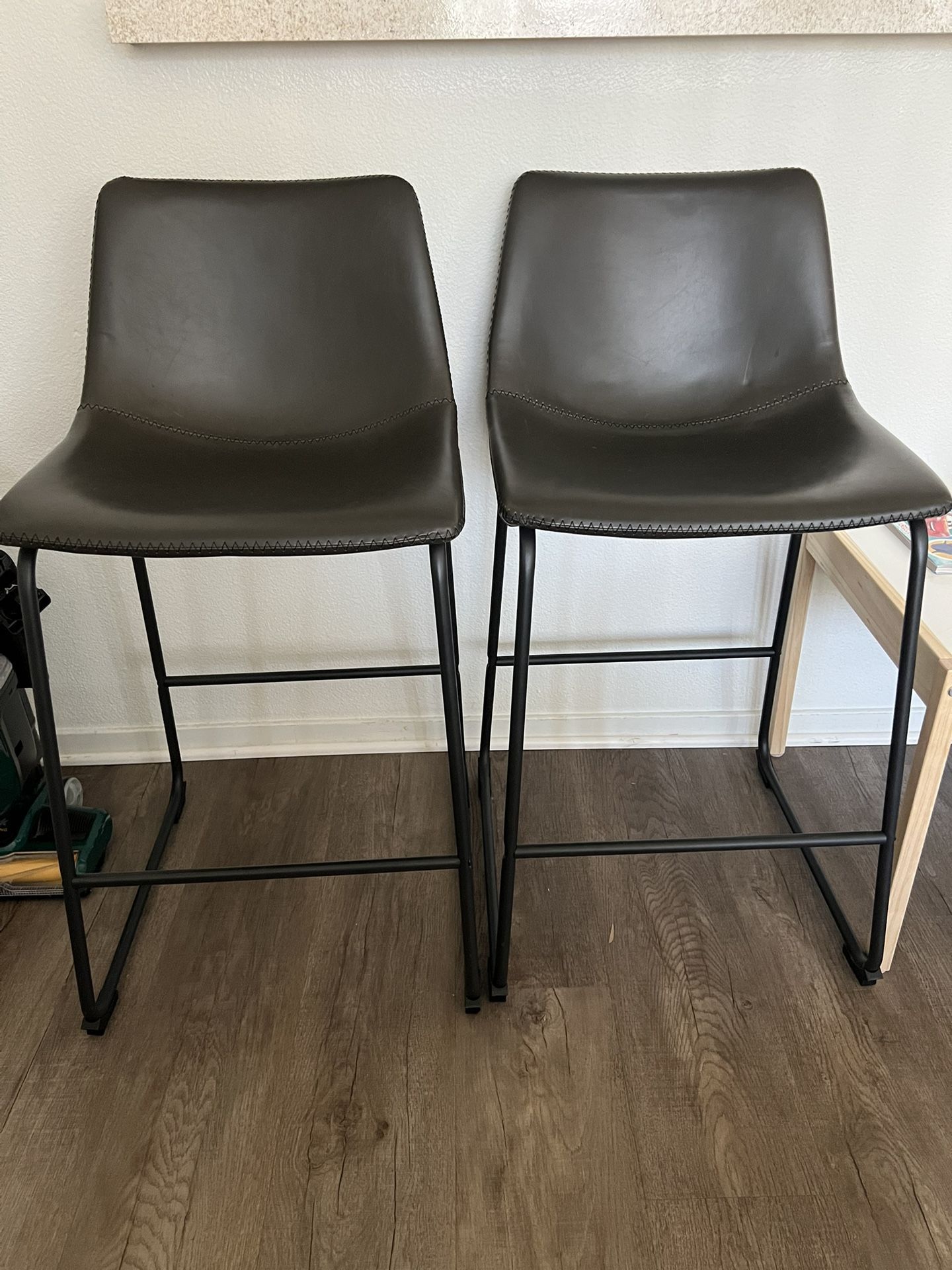 Gray Counter Stools