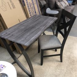Grey Desk And Chair