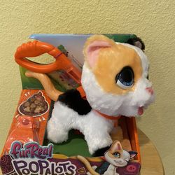 FurReal Poopalots Big Wags Kitty Cat Interactive Pet Toy  New 