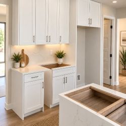 White Shaker Kitchen Cabinets