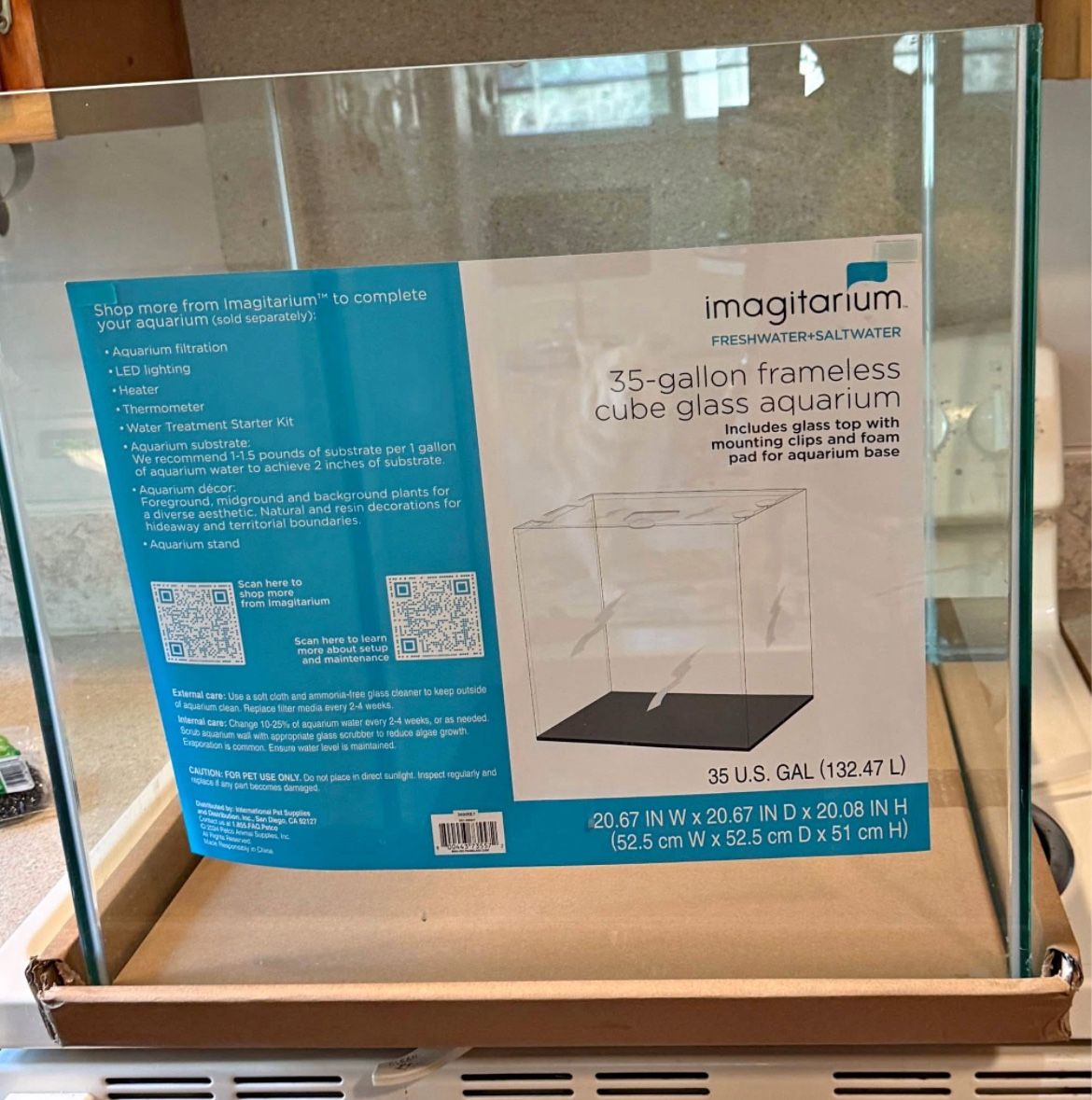 35 Gallon Cube