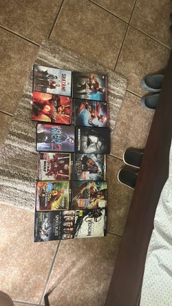 Movies dvd and blue ray