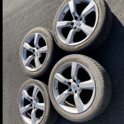 4 — 245/45r18 225/45r18  5x4.5 5x114.3 35th Anniversary Stock Infiniti G35 G37 Q50 Q60 Acura Rsx Accord Camry Avalon Altima Wheels Rims Tires!!!
