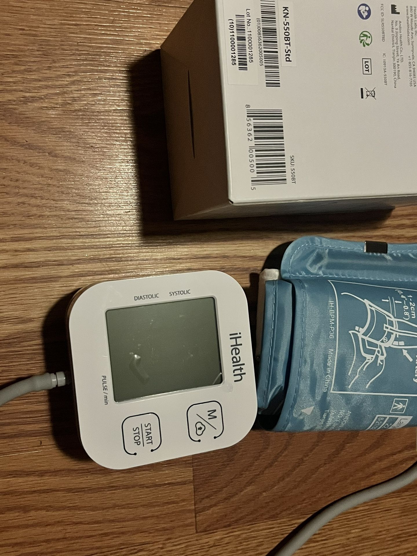 Health Track Smart Upper Arm Blood Pressure 