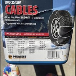 Peerless Winter Tire Chains, PN# 0196955