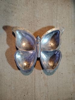 Vintage butterfly dish platter
