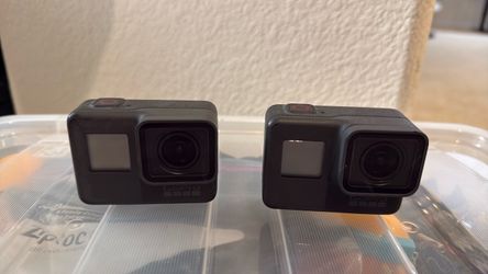 GoPro Hero 5 Action Cameras – Lot of 2 Plus Huge Accessory Set