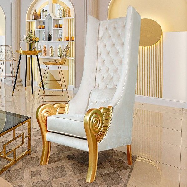 Eros Tufted Wingback Chair