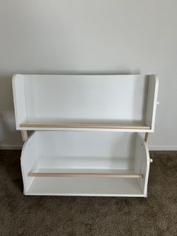 White Book Shelf