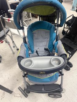 Chicco Baby Stroller Teal and Green