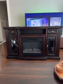 60” Electric Fireplace TV Stand