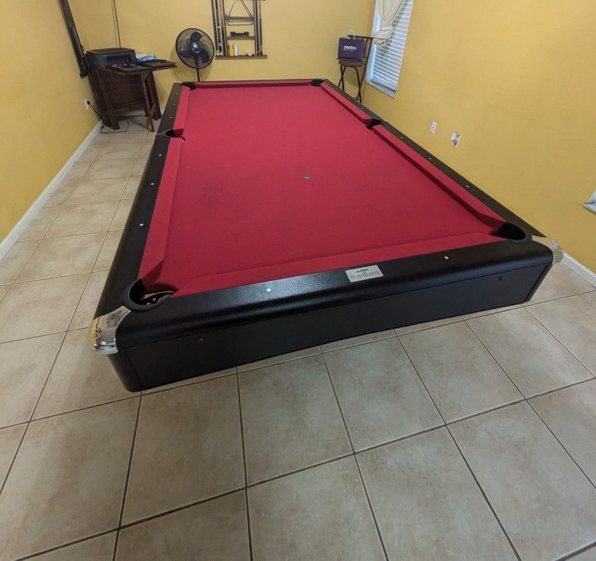 AMF Play master Pool Table And Accessories