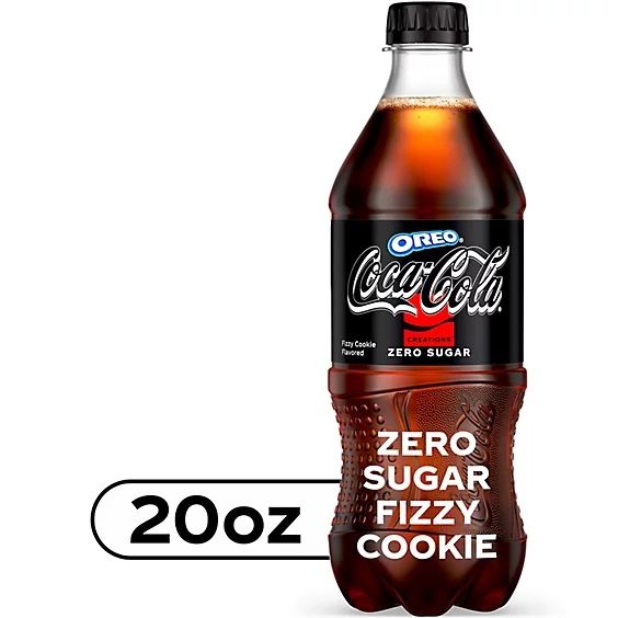 Oreo Flavored Coca Cola zero sugar 20 fl oz Bottle