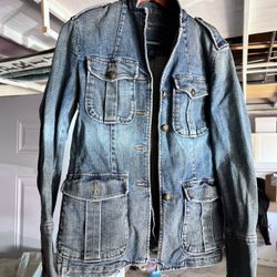 Military Style Ralph Lauren Denim Jacket