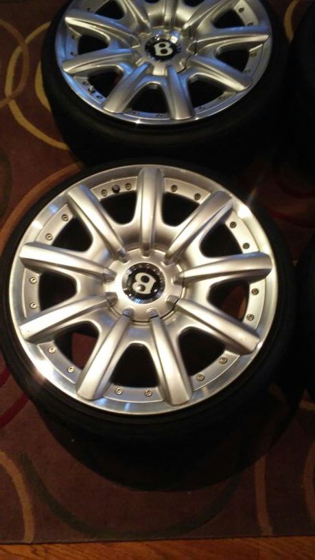 19x9 Bentley Wheels 5x112 et41