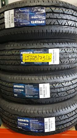LT 225/75/16 All New Tires on Sale. Free Installation