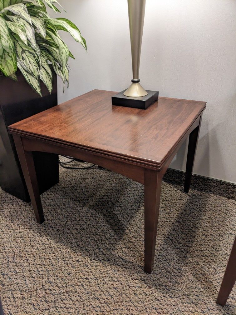 Wood Side Table