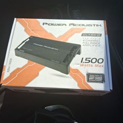 Power Accoustic 1500 Watt 4 Channel Amp