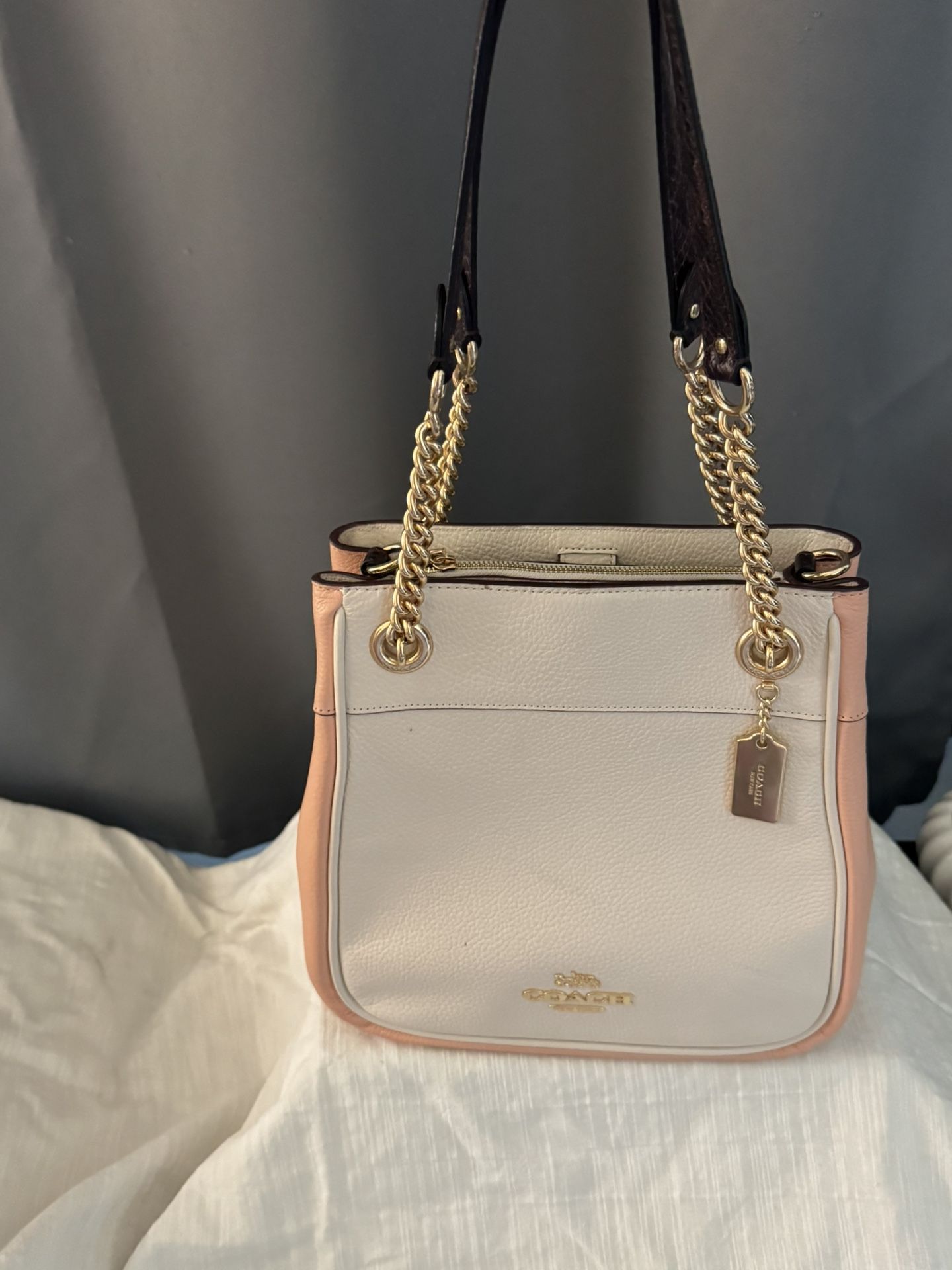 Coach Cammie Chain Bucket Bag In Colorblock