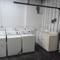 Whirlpool Kenmore Amana dryers and washers for sale