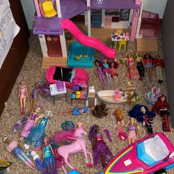Barbie Dream House With Extras!