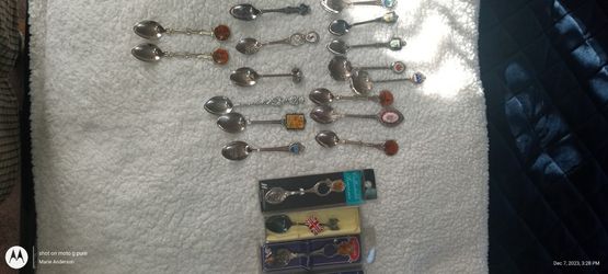 Old Souvenir Spoons 