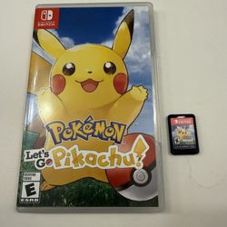 Pokemon Lets Go Pikachu Switch