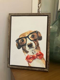 Dog Lovers Art on Canvas