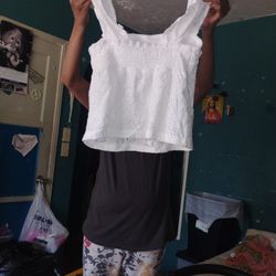 White Blouse Size Extra Small