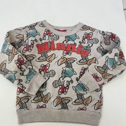 Disney Minnie Mouse Sweatshirt Girls 5t 