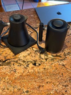 Fellow Stagg EKG + Corvo EKG Electric Kettles, Matte Black