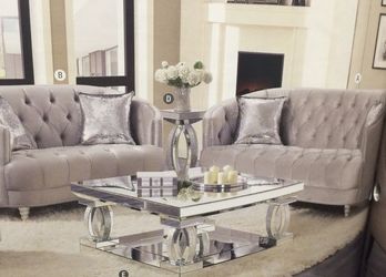 Sofa and Loveseat