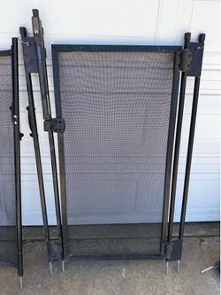Mesh Pool Fencing and Self Closing Gate